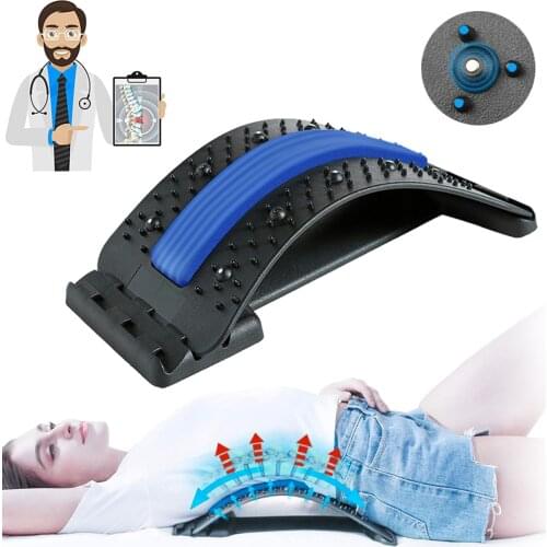 Magnetic Therapy Neck And Back Stretchering Massager Posture Corrector Cervical Pillow Support Body Fitness Relax Pressotherapy
