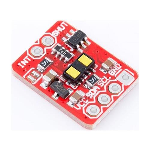 50Hz 3.3-5v VL53L1X Laser Ranging Sensor Module 4cm-4m Ranging Module ToF Distance Measurement I2C 12x17x3.2mm PCB Sensor Board