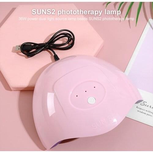 Professionele Uv Led Lamp 36W Nagel Droger Voor Manicure Gel Nail Lamp Drogen Lamp Voor Gel Vernis Snelle Curing Usb Lading New