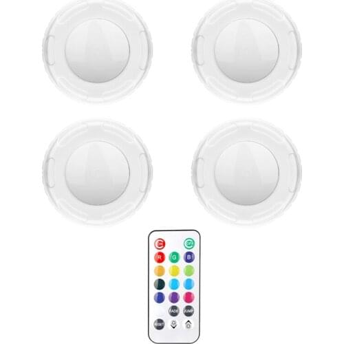 RGB Night Light with Remote Control 4 in 1 Suitable for Bedside Lamp Locker Corridor Staircase Kitchen Utility Room