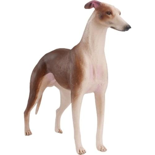 Vintage Simulation Style Greyhound Non-toxic Plastic Exquisite Model Toys Boy Girls Teenagers Christmas Present Gifts N0HD