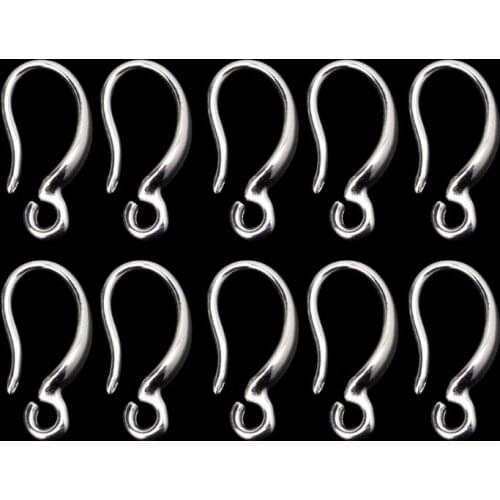 10 Pcs S925 Plated French Ear Hook Ear Wire Earrings DIY Jewelry Findings Fashion jewelry Accessories Dropshipping