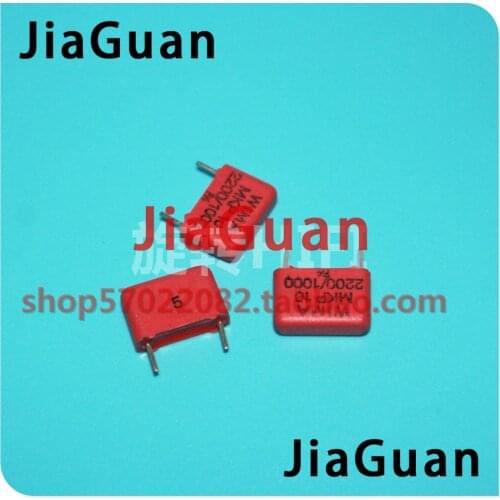 10PCS RED WIMA MKP10 2200PF 1000V p10mm original new MKP-10 222/1000V audio 2.2nf 1KV film 222 PCM10 hot sale 2N2 0.0022UF