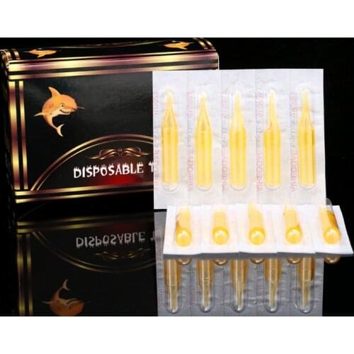 50pcs Disposable white tattoo needle mouth RT FT tattoo accessories a variety of models optional tattoo equipment