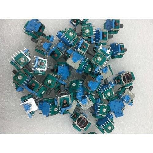 Free shipping 100pcs/lot original new for ps5 game pad controller 3D analoy stick button replacement