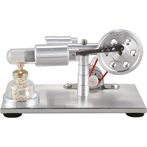 Hot Air Stirling Engine Experiment Model Power Generator Motor Educational Physic Steam Power Toy Design Gifts