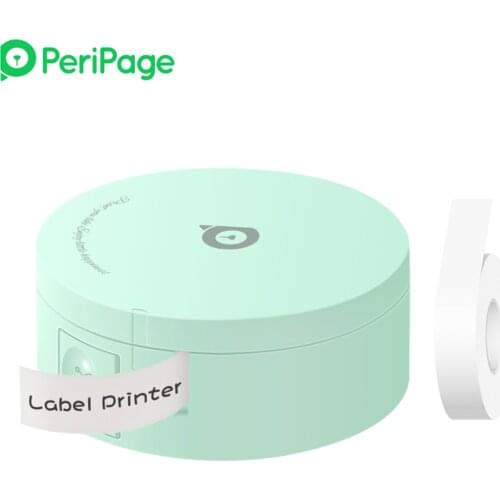 PeriPage L1 Mini Pocket BT Label Maker Sticker Inkless Portable Thermal Label Printer Compatible with iOS Android Smartphone
