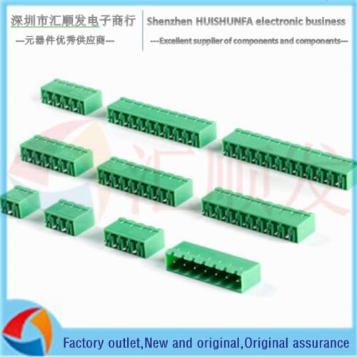 KF2EDGVC straight pin socket (sealing) 300V/10A 5.08mm pitch plug-in terminal