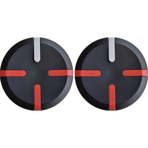 2Pcs Electric Balance Scooter Wheel Hub Cover Cap Practical Wear Resistant Side Cap for Xiaomi Ninebot/Mini Pro-Black
