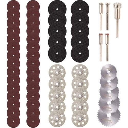 Saw Blade Set Diamond Cutting Disc HSS Wood Cutting Saw Blade for Rotary Air Tools