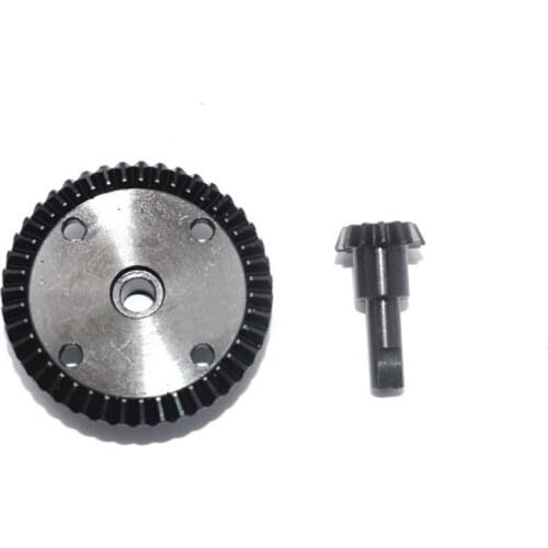 1 Set Harden Front/Rear Steel Differential Gearbox Gear for ARRMA KRATON/TALION/TYPHON 45 RC Car Parts