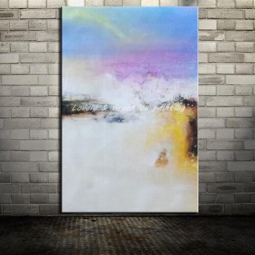Hand Painted Canvas Painting Arts Poster Modern Abstract Oil Painting Wall Pictures For Living Room Home Decor Wall Art No Frame