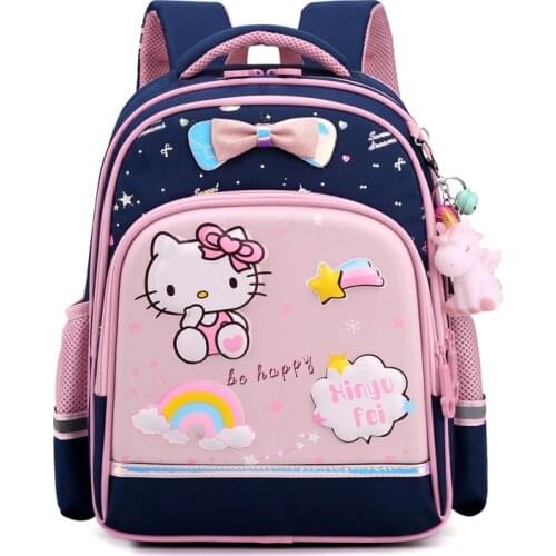 Sanrio Hello Kitty handbag school bag cartoon princess cute girl girl hard shell student school bag kid backpack