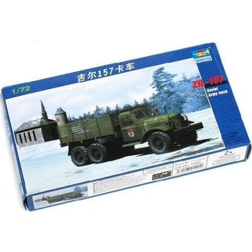 Trumpeter 01101 1/72 Zil-157 Soviet Army Truck Model Kit