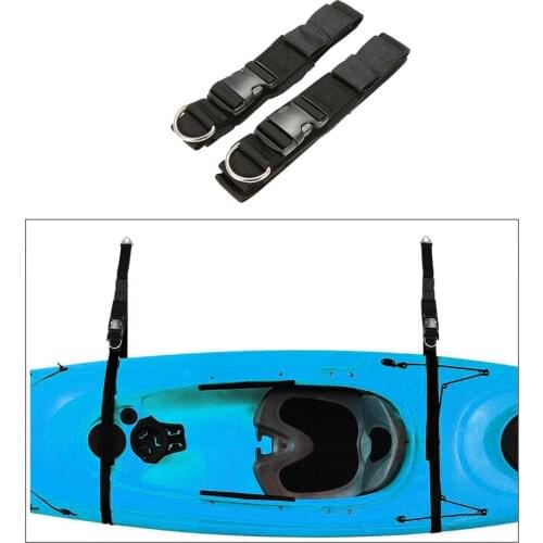 2pcs Kayak Wall Hanger Straps Webbing for Boat Kayak/SUP Storage Wall Storage Strap Rack Hanger Boat Keeper Garage Hanger 2019