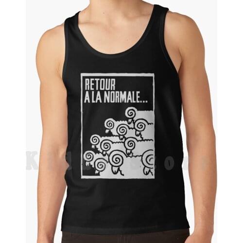 Retour A La Normale-Paris May 68 tank tops vest sleeveless Retour A La Normal Paris68 Paris 68 Revolution Socialism May