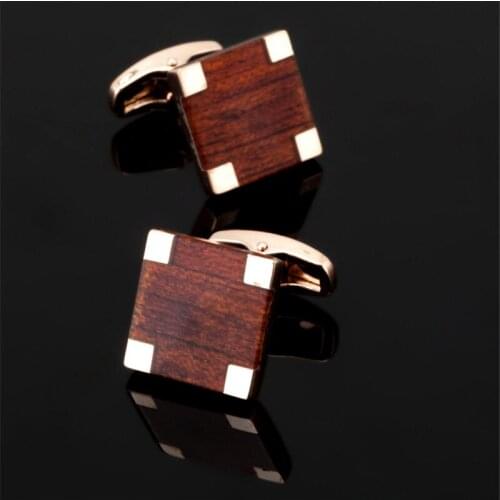 High quality mens wear, brand gifts, cuff links, groom dress, wooden cufflinks, 3 pairs of bags for sale