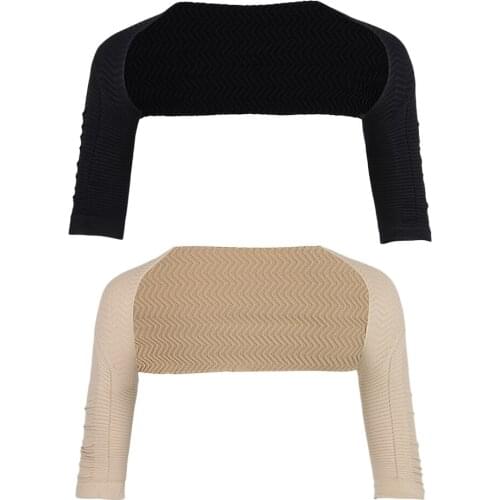 Women’s Knitting Arm Body Sleeve Shaper Shoulder Corrector Shapewear Support