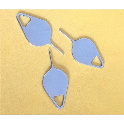100pcs Sim Card Tray Open Eject Pin Key For iPhone 6 7 6s 8 For Samsung galaxy S5 S6 S7 edge note 3 4 5 Plus S8 S9