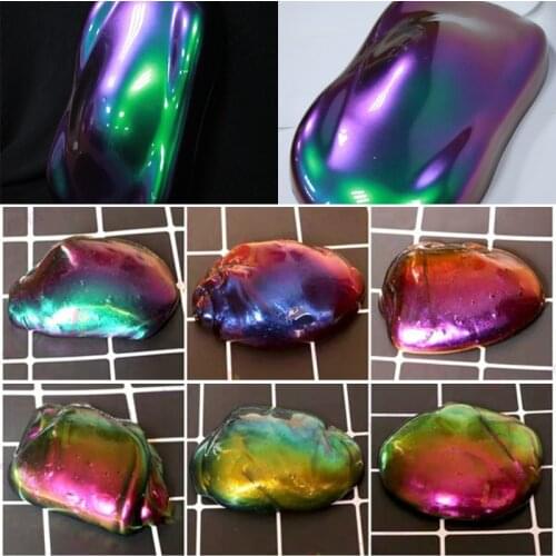 25g Color Shifting Changing Powder Super Flash Glitter Metallic Paint Dry Pigment for Epoxy Resin Craft DIY Jewelry Making Tonin