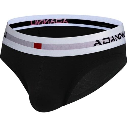 Cotton Sexy Underwear Men Jockstrap Quick Dry Briefs Men Bikini Gay Mans Underpants Male Cuecas Penis Hole Underwear