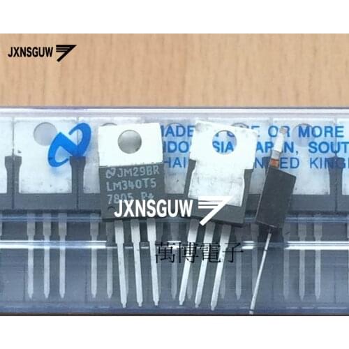 5PCS Original National LM7805 TO-220 Regulator IC 7805 Operational Amplifier All copper thick substrate +5V voltage regulator NC