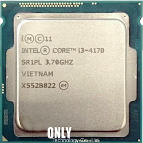 Original Intel Core i3-4170 3.7GHz Quad-Core SR1PL I3 4170 CPU Processor cpu desktop
