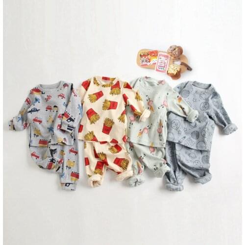 Kids Christmas Pajamas for Boys Pyjamas Enfant Girls Pjs Flamingo Pajama Sets Toddler Baby Children Girl Pijama Boy Sleepwear