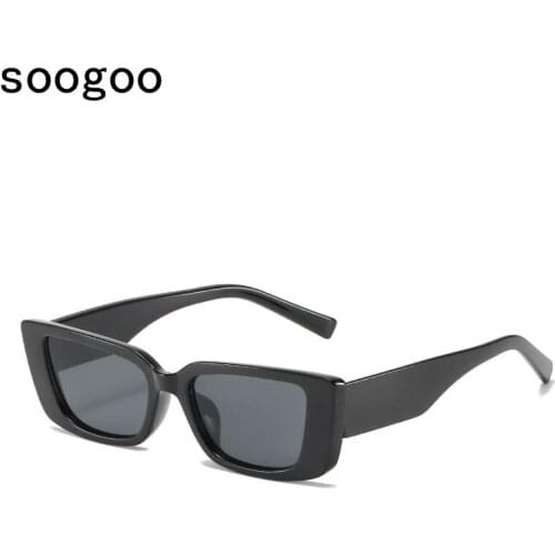 2021 New Sunglasses Womens fashion Small Rectangle Sunglasses Street Sunglasses Luxury Brand Designer Square Sun Glasses UV400