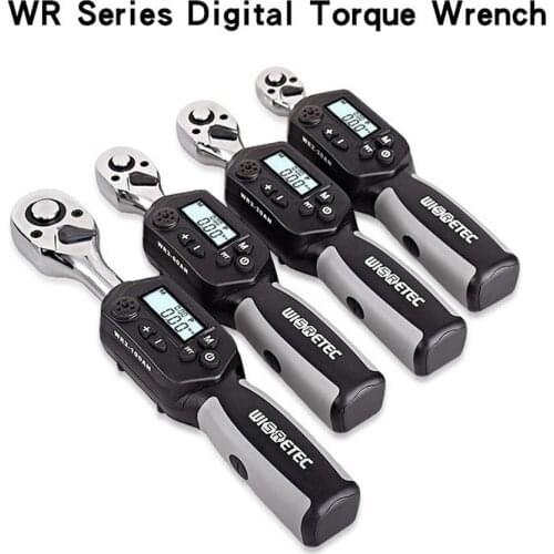 High Accuracy Mini Digital Display Backlight Torque Wrench Ratchet Torque Detection Tool with LED Light Buzzer Alarm