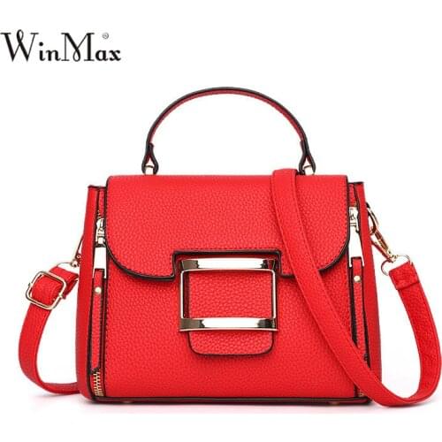 Winmax Ladies Spring Summer Top Handle Bags Female Fashion Shoulder Bags Gifts Women Beautiful Crossbody Shoulder Bags for Girls
