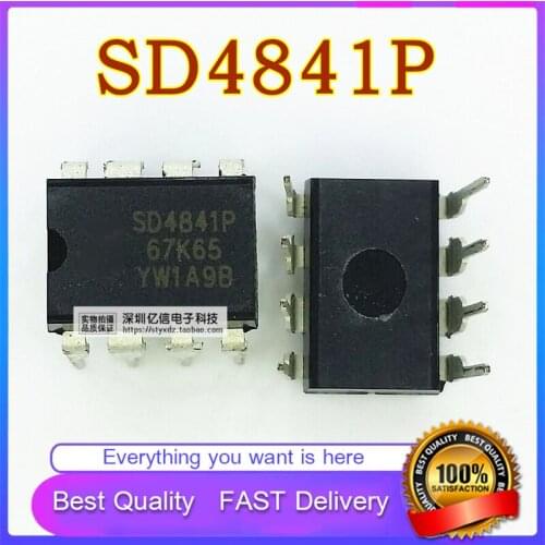 10Pcs/Lot New Original SD4841P LOW POWER SWITCHING POWER SUPPLY DIRECT PLUG 8 FEET Good Quality