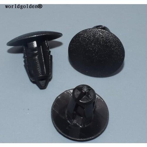 Worldgolden 100pcs plastic clip Retainer