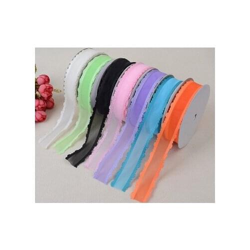 30 rolls/lot 20 yards lace ribbon, gems pattern width 25mm, DIY jewelry, clothing, wedding decorations