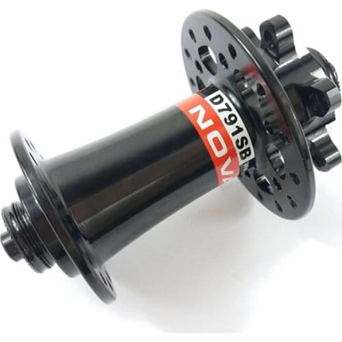 4 IN 1 NOVATEC D791SB J-bend MTB Front Hub Black Red QR 15mm 12mm D791 O.L.D 100mm 24H 28H 32H D771sb D711sb upgrading