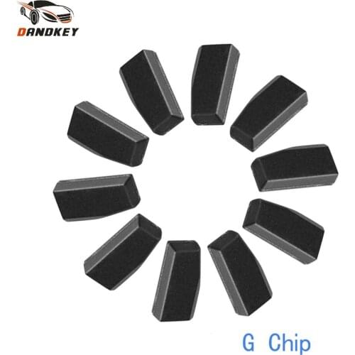 Dandkey 10X New Transponder G Chip Blank Suitable For Toyota Lexus Virgin Carbon Remote Key High Quality Immobilizer Chip