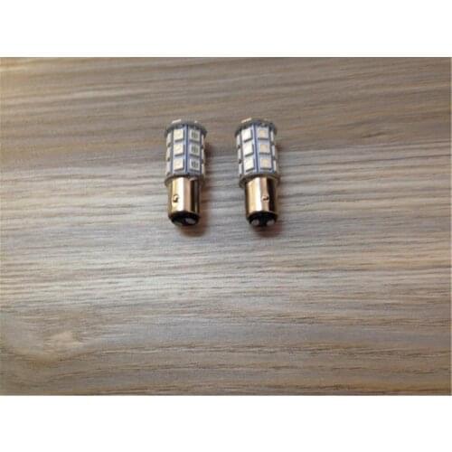 For Automotive brake lamp Strobe Rear fog taillight P21 / 5W11561157 twin tail modified decorative lights Electric Vehicle