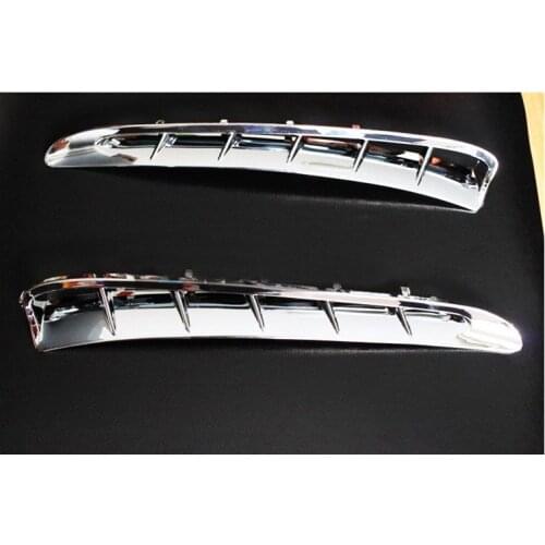 For Porsche Panamera Fender Side Vent Trim Chrome Strips