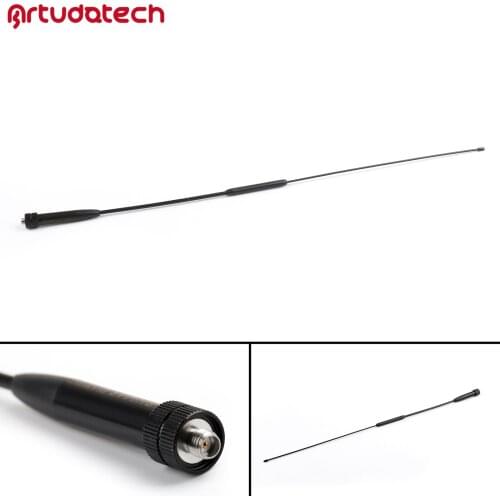 Artudatech 1Pcs RH-901S SMA-Female Dual Band High Gain 144/430/900MHz Antenna For Radio