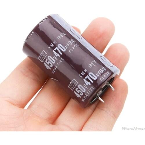 Electric Welder 450V 470uF Aluminum Electrolytic Capacitor Volume 30x50 F20 21 Dropshipping