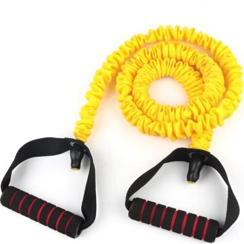 10/15/20/25/30 LB Fitness Pull Rope Resistance Bands Latex Strength Gym Equipment Home Elastic Exercise Body Fitness Workout Kit