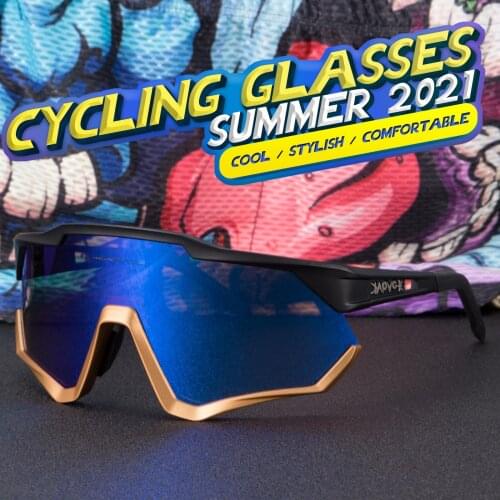 Photochromic Cycling Glasses Outdoor Sports Polarized Cycling Sunglasses Men Women MTB Goggle Road Bike Cycling Eyewear 4 lens