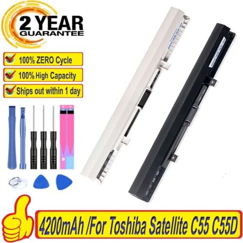 Top Brand PA5186U PA5185U Battery for Toshiba Satellite C55 C55D C55T L55 L50-B L55D L55T C55-B C55-B5299 C55-B5202 PA5186U-1BRS