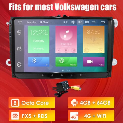 New! Android 10 Car GPS Navigation for SKODA Fabia (2011-2013) Superb (2008-2013) Patrick(2004-2008)