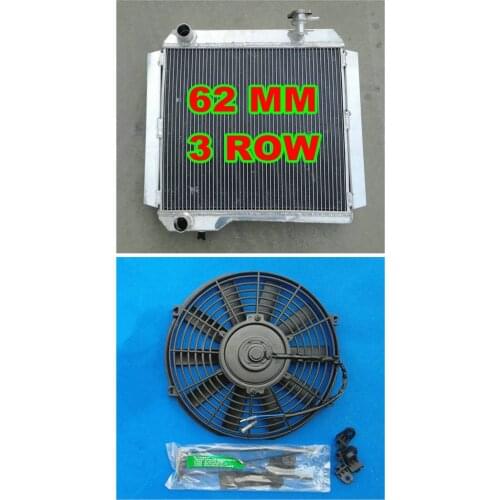 New for Toyota LAND CRUISER BJ42 BJ43 BJ44 BJ45 BJ46 3B 3.4L DIESEL Factory price Aluminum alloy Radiator +FAN