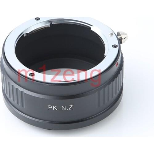 Pk-Nik Z Adapter ring for Petax K PK lens to nikon Z Z6 Z7 z50 N.Z Camera body