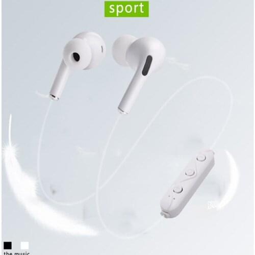 Sports Neckband Bluetooth Headsets 5.0 Magnetic Wired Bluetooth Earphones In-ear Music Headset with Mic Earbuds Pk I12 Tws I900