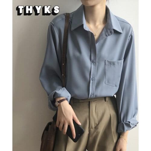 THYKS Brynn Womens Long Shirts