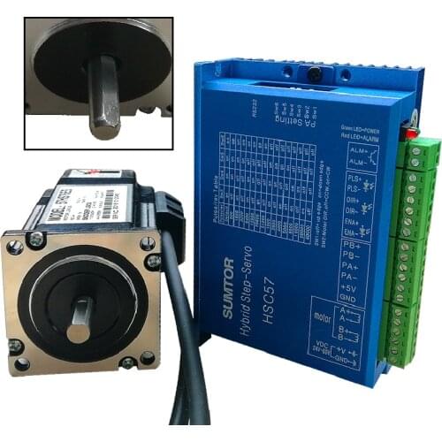 HSC57 High Speed 57 Fully Closed Loop Stepping Servo Motor Driver Set 2N.m1.2N.m Santuo Electric