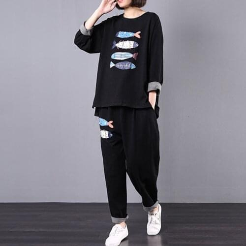 2020 Autumn New Fashion Cotton Tracksuit Ladies Tops And Pants Womens Punk Two Pieces Sets Outfits Girl clothes AA288S30